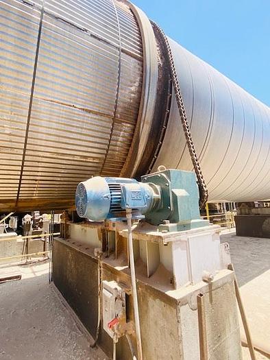 Used Drum Dryer with Burner