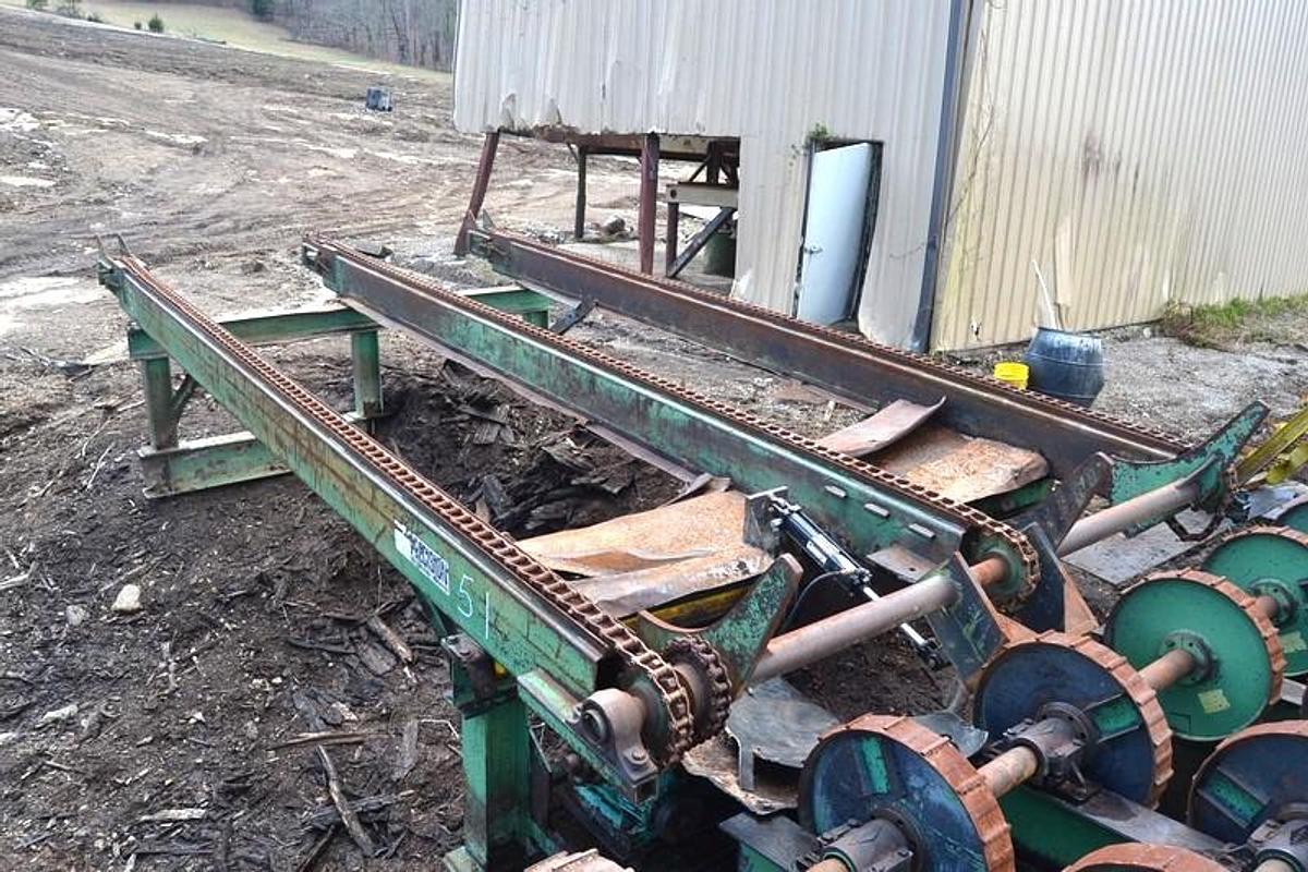 Used Precsion 22' x 3 Strand Log Deck