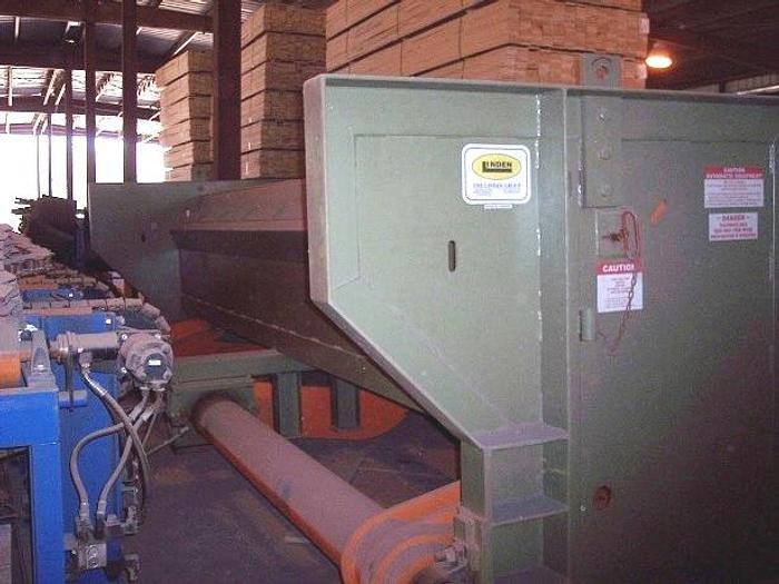 Used LINDEN Quadrant Log Feeder