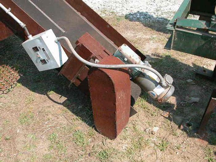 Used 22″ x 11′ Inclined Waste Conveyor