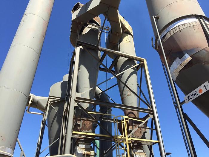 Used 12’x48′ Drum Dryer with burner