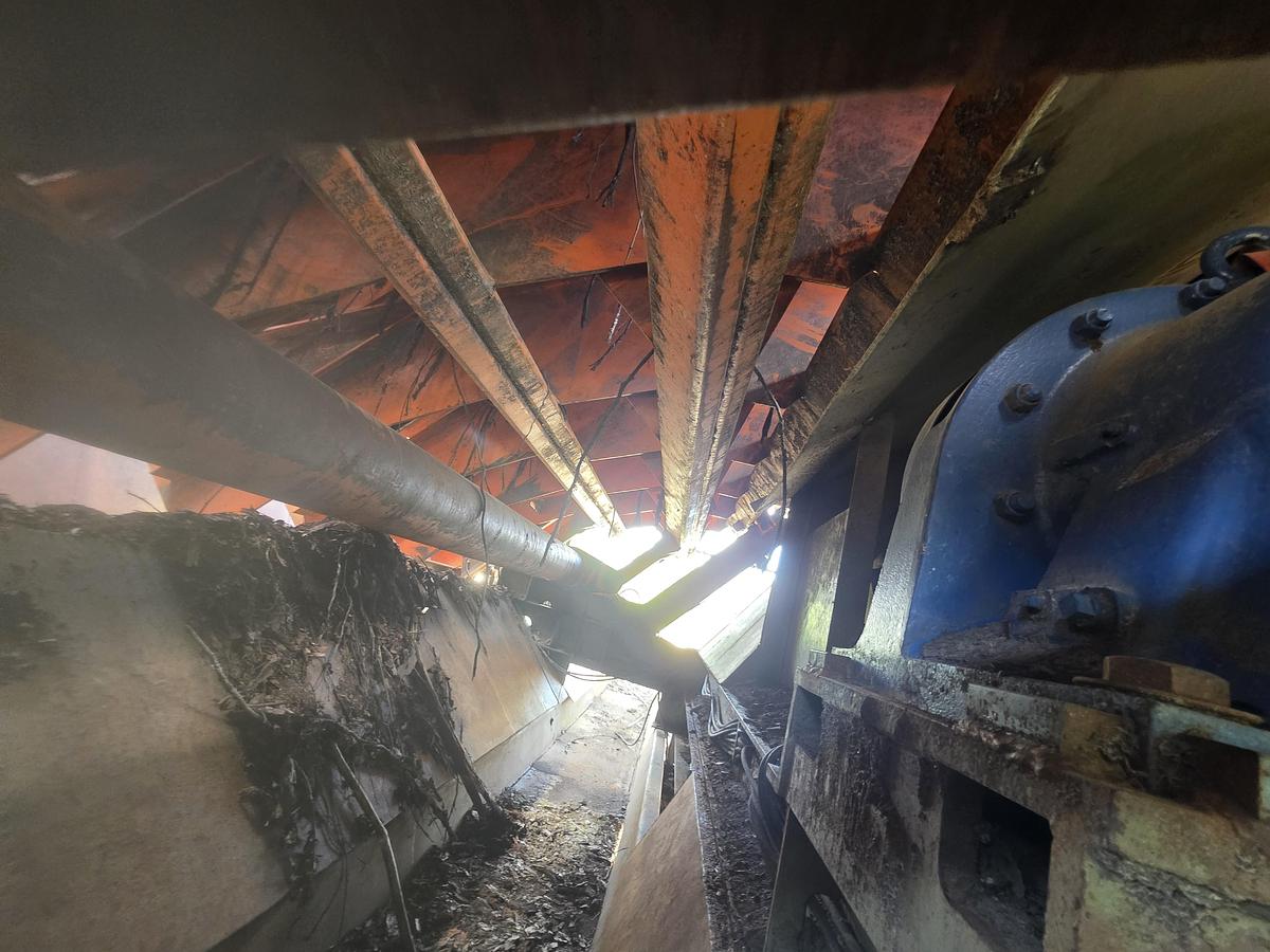 Used Linden Step Feeder - 20' capacity