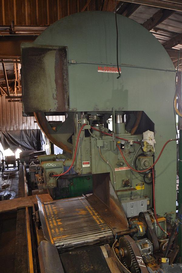 Used McDonough 7' RH Bandmill