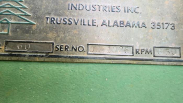 Used Progress 60″ 8 Knife Chipper