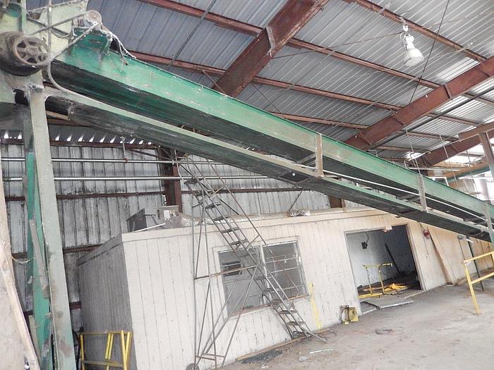 Used 80′ Flat Belt Conveyor
