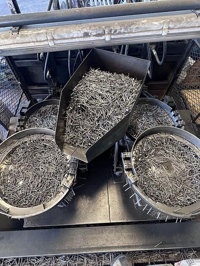 Used Viking Tandem Nailer with TC100 Electrical Upgrade | 480v | 1500 Pallets Per Day | 4 Stringer | 6 Position Turner