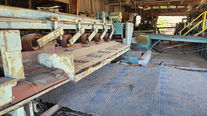Used Corley 5 x 36  3-saw edger