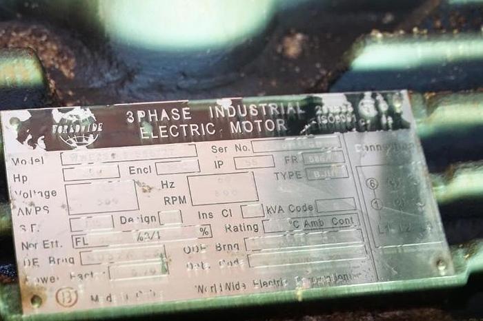 Used 250HP Electric Motor