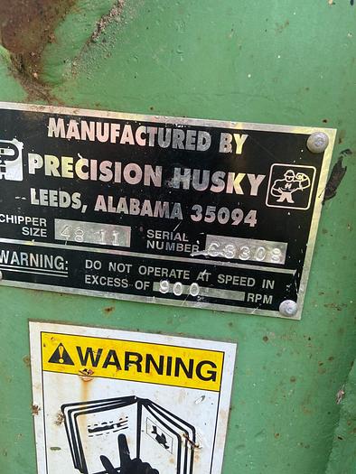 Used PRECISION 48″ Drop Feed Chipper