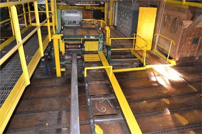 Used CORLEY 8 x 48 Combination Gang-edger