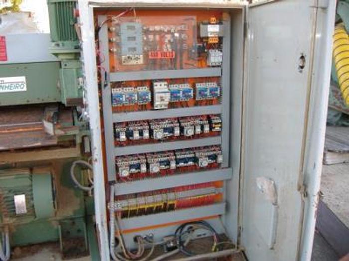 Used Pinheiro 5 head planer-moulder-rip