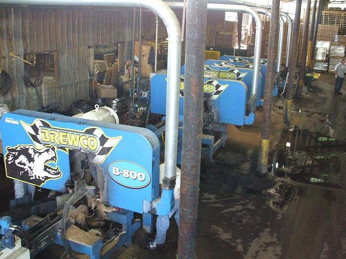 Used Brewco 5 Head B-800 Resaw