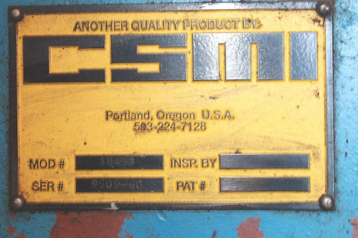 Used CSMI/UKIAH 4-saw Edger
