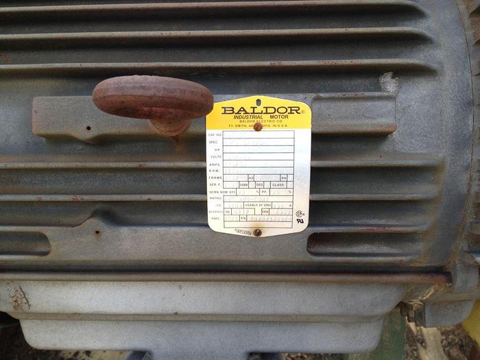 Used Phelps 50 HP blower and pipe