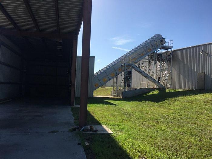 Used 80′ Truck Unloading Conveyor