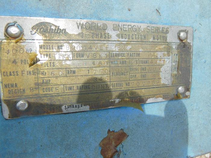 Used 300 HP DRIP PROOF MOTOR