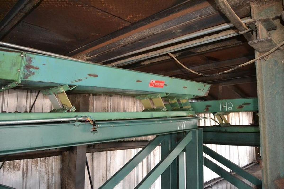 Used Webster FSM 18" x 50' Vibrating Conveyor