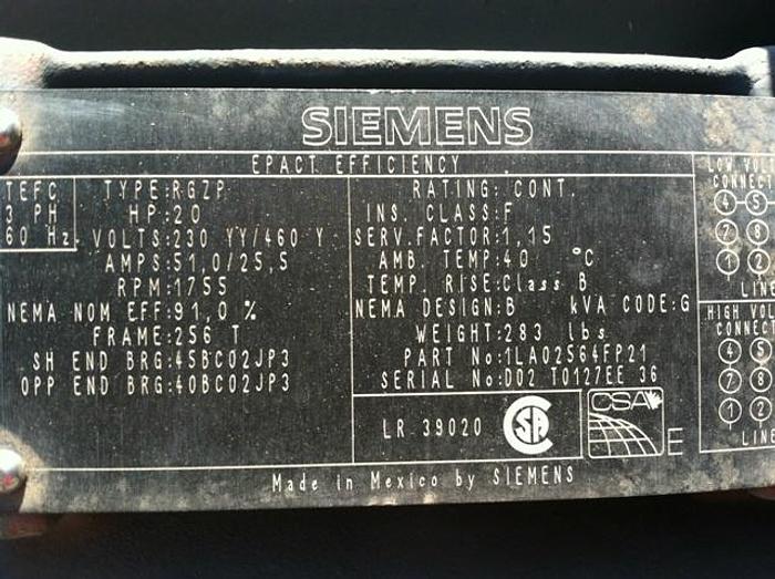 Used Gardner Denver 20 HP Air Compressor