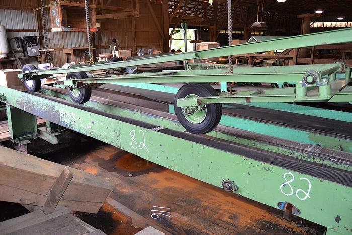 Used RECKART 8″ x 60″ Gang-Edger Combo