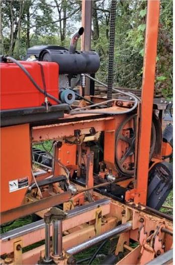 Used Woodmizer LTD40 Hyd