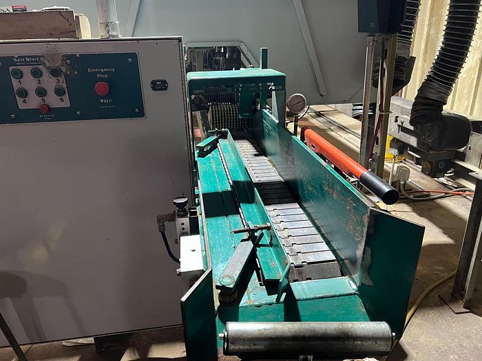 Used 2017 WoodMizer 6 Head resaw with Run-A-Round