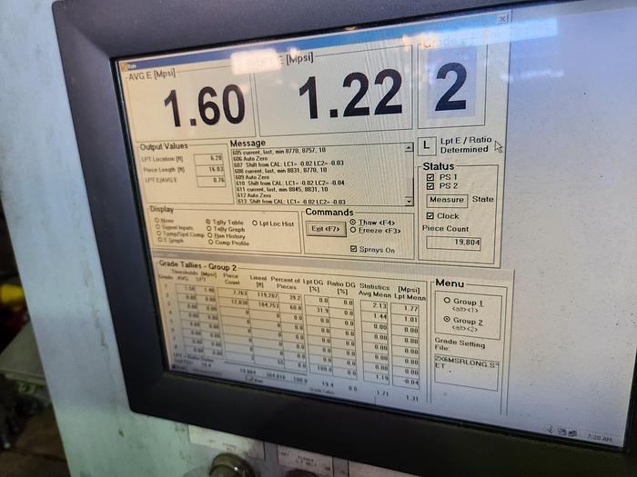 Used Newman 990 Planer and Feed table