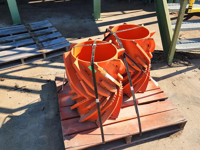 Used 2018 Nicholson 22"A8 Dual Ring (Tandem)Debarker