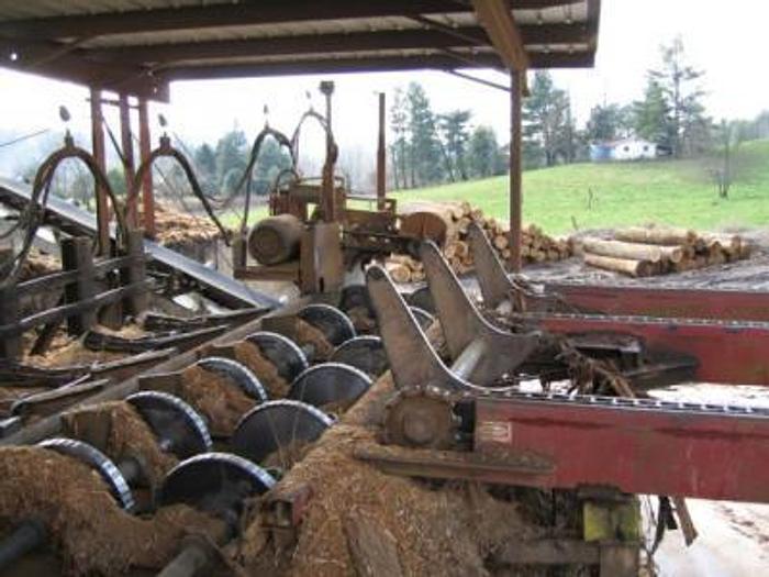 Used MELLOTT 48″ Rosserhead Debarker