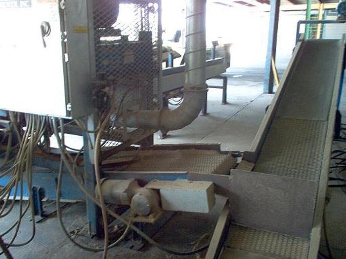 Used Brewer 6 head band with cut off saw