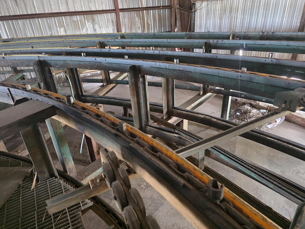 Used Curved Chain Deck - 5 strand x 90 degrees