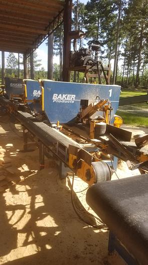 Used Complete resaw line, 2 resaw and sizer