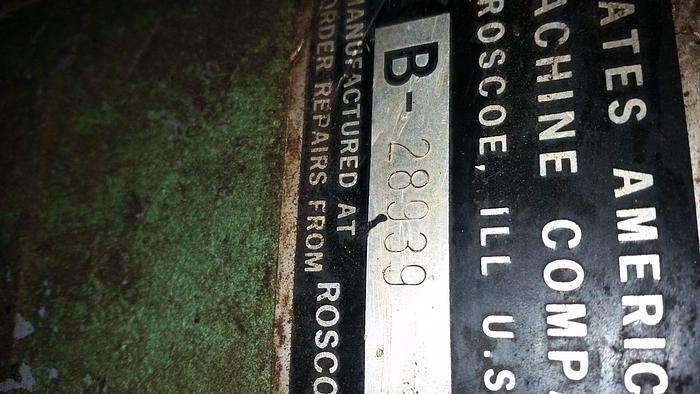 Used YATES A20-12 Planer