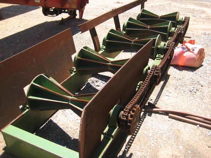 Used Hourglass Rollcase Log Conveyor