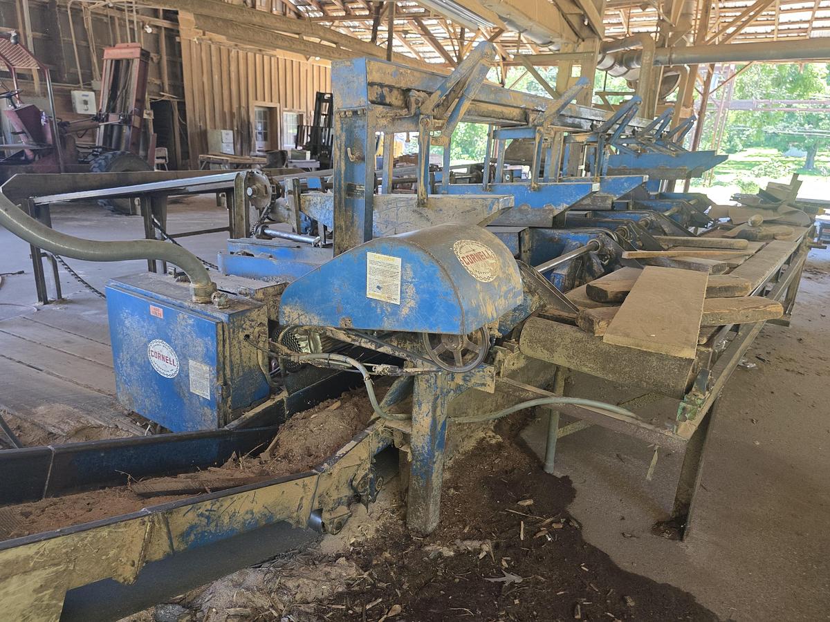 Used CORNELL 6-saw Mulit-Trim