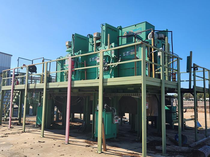 Used 2018 Nicholson 22"A8 Dual Ring (Tandem)Debarker