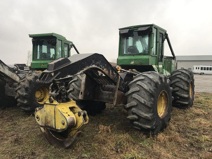 Used 2006 John Deere 548 GIII winch/grapple skidder
