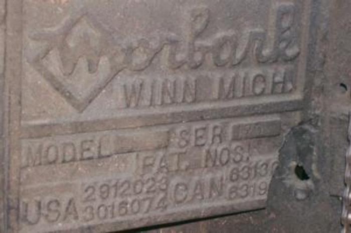 Used MORBARK PS8 Post Peeler