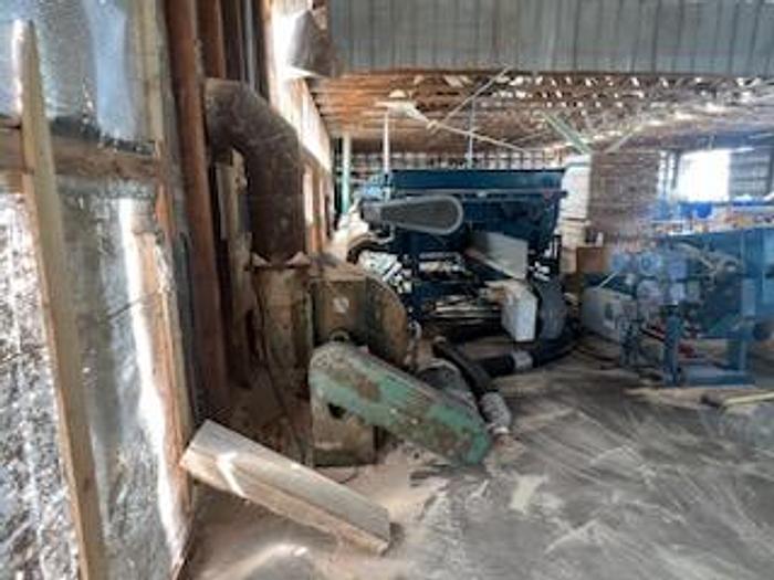 Used Brewer 6-head Golden Eagle Resaw with dust system