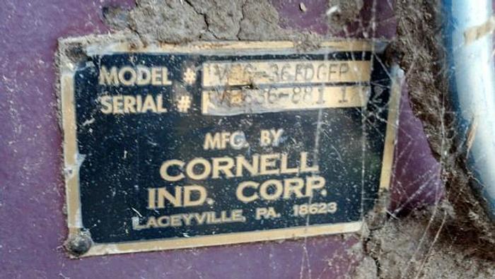 Used Cornell VE 6-36 edger