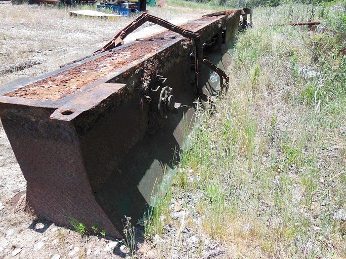 Used 70′ x 14″ Drag Chain Waste Conveyor