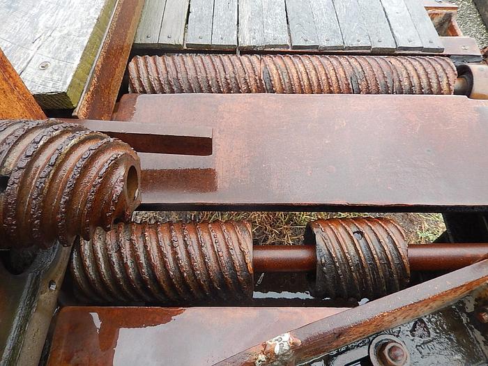 Used Newman M55 Planer Feed Table