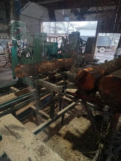 Used Helle Portable Sawmill with Helle Verticle Edger
