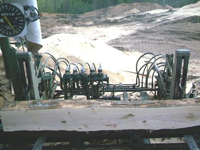 Used HELLE 2 Head Block Circle Sawmill