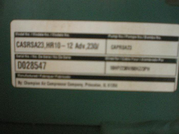 Used CHAMPION 10HP AIR COMPRESSOR