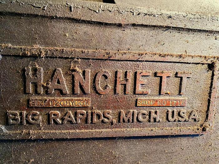Used HANCHETT Long Bed Knife Grinder