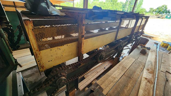 Used Salem 8 x 36 Guided Saw Top Arbor Gang