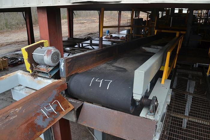 Used LIGNA 32″ x 22′ Outfeed Belt Conveyor