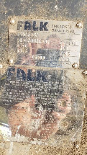 Used New Falk 300 HP Gear Reducer