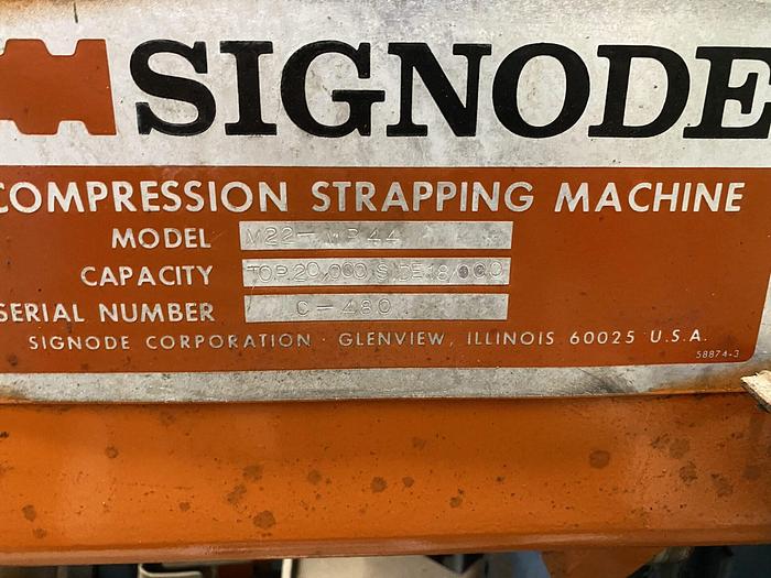 Used Signode Strappers....Pending Sale