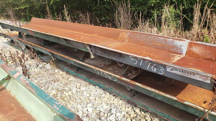 Used WEBSTER 48′ x 24″ Vibrating Conveyor.